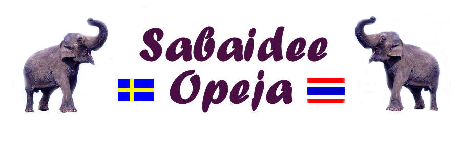 Välkommen till Sabaidee Opeja